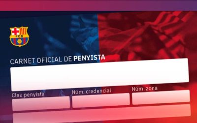 Registre de Penyistes F.C. Barcelona